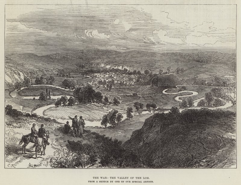 La guerra, la valle del Lom da Sir John Charles Robinson