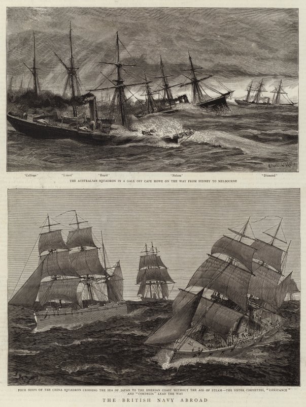 La Marina Britannica all