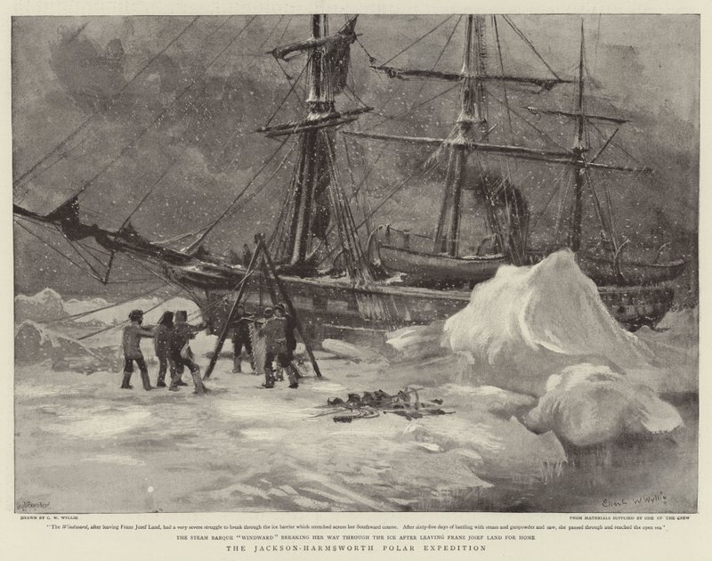 La spedizione polare Jackson-Harmsworth da Charles William Wyllie