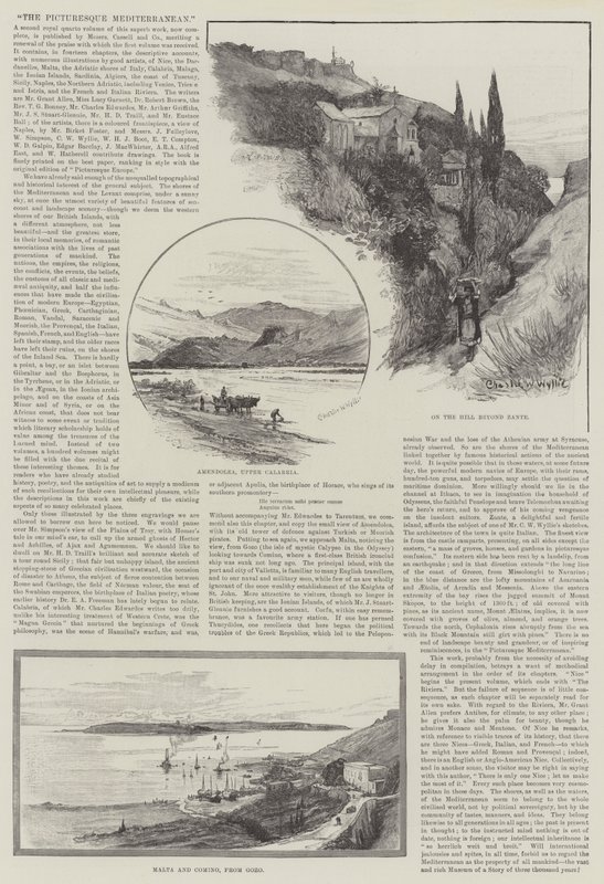 Il Mediterraneo pittoresco da Charles William Wyllie