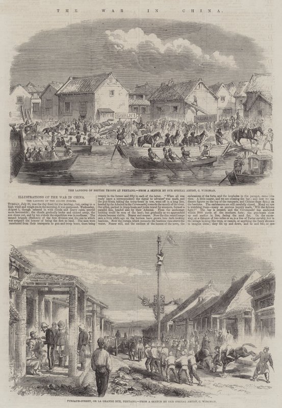 La guerra in Cina da Charles Wirgman