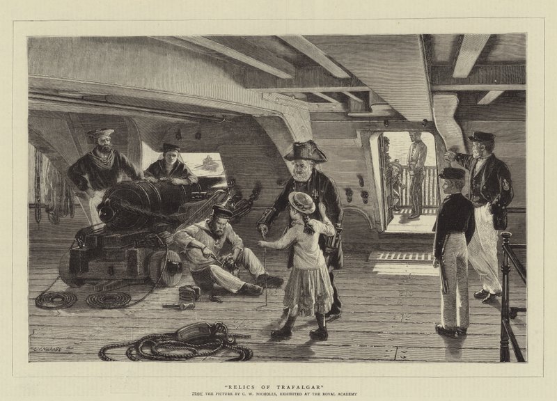 Reliquie di Trafalgar da Charles Wynne Nicholls