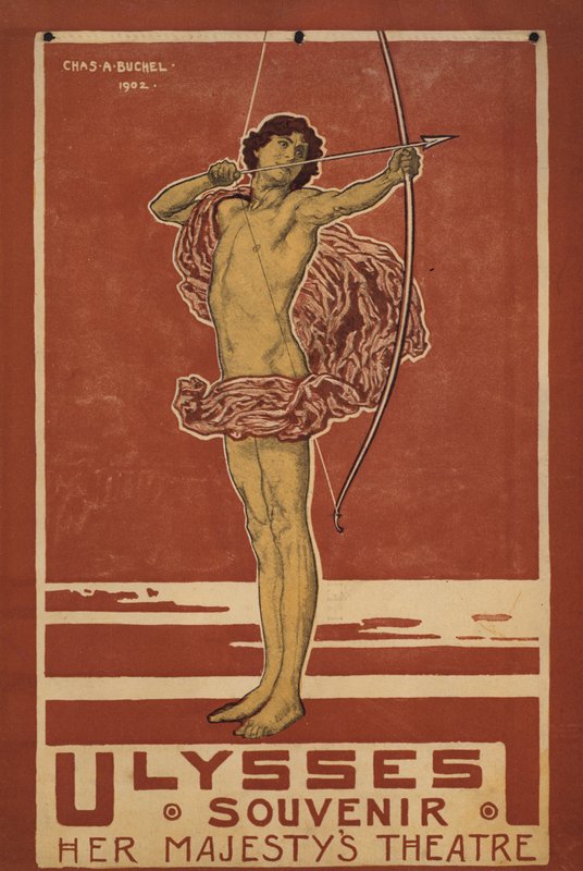Copertina di Souvenir di Ulysses di Stephen Phillips da Charles A. Buchel