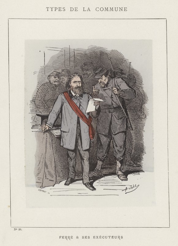 Ferre e i suoi esecutori da Charles Albert d Arnoux Bertall