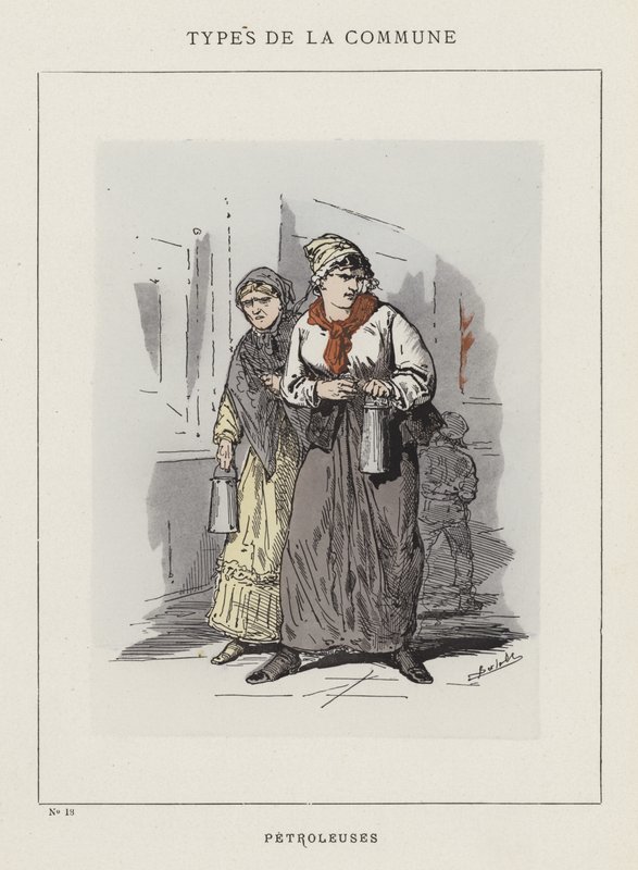 Petroleuses da Charles Albert d Arnoux Bertall