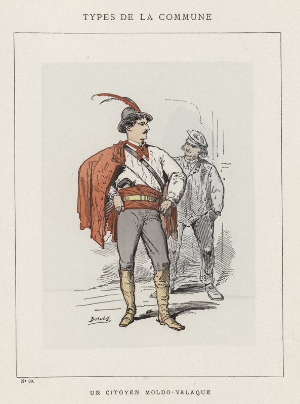 Un cittadino moldavo-valacco da Charles Albert d Arnoux Bertall