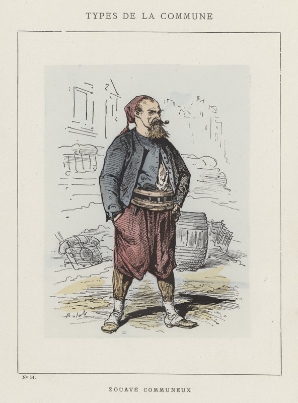 Zouave Communeux da Charles Albert d Arnoux Bertall