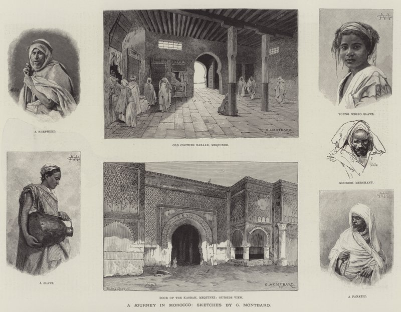 Un viaggio in Marocco da Charles Auguste Loye