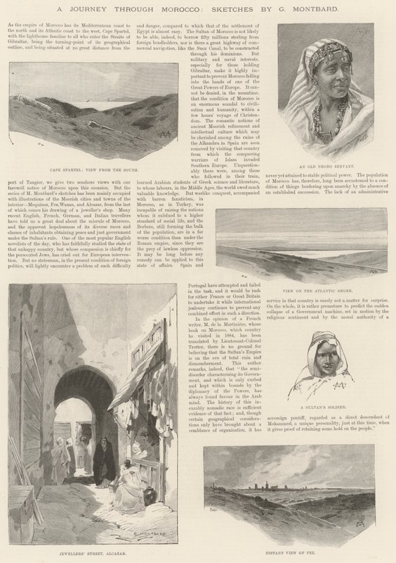 Un viaggio attraverso il Marocco da Charles Auguste Loye