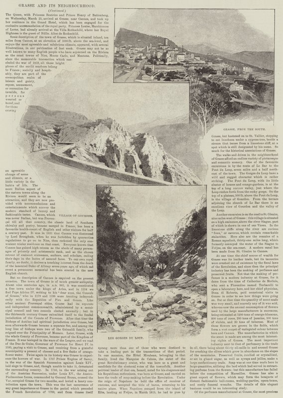 Grasse e i suoi dintorni da Charles Auguste Loye