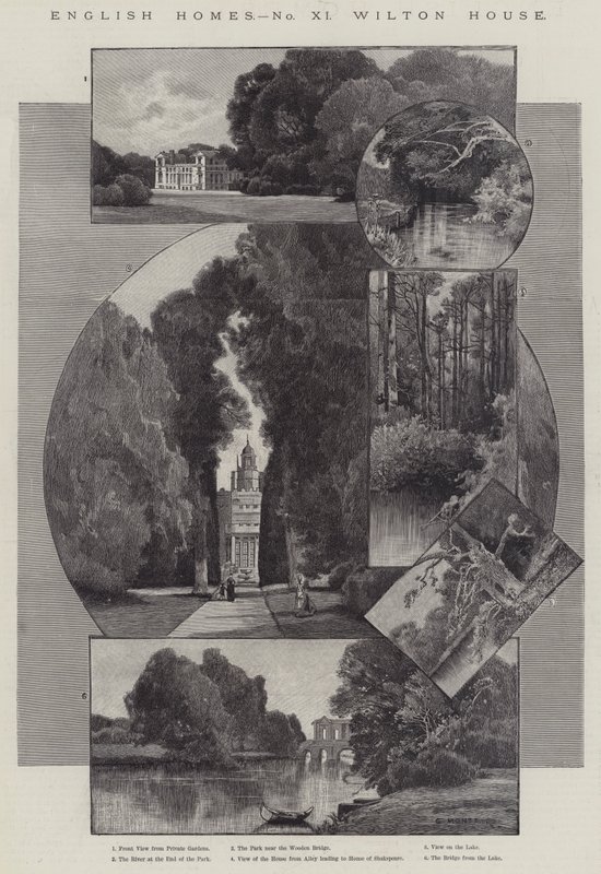 Wilton House da Charles Auguste Loye
