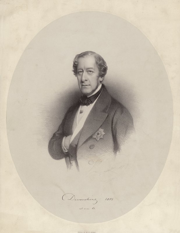 William George Spencer Cavendish, 6° Duca di Devonshire da Charles Baugniet