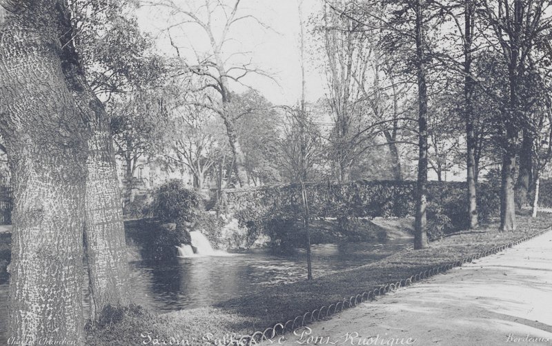 Bordeaux: Jardin-Public, il Ponte rustico da Charles Chambon