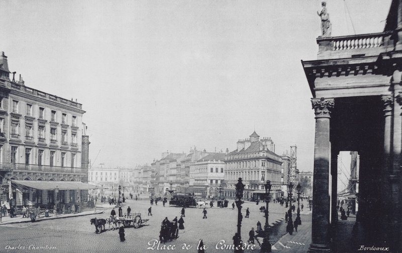 Bordeaux: Place de la Comédie da Charles Chambon