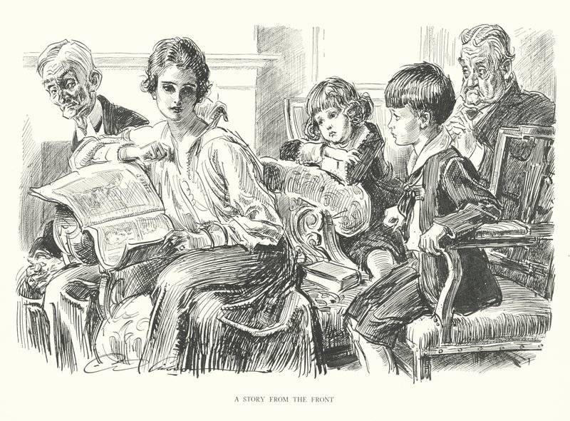 Una Storia dal Fronte da Charles Dana Gibson