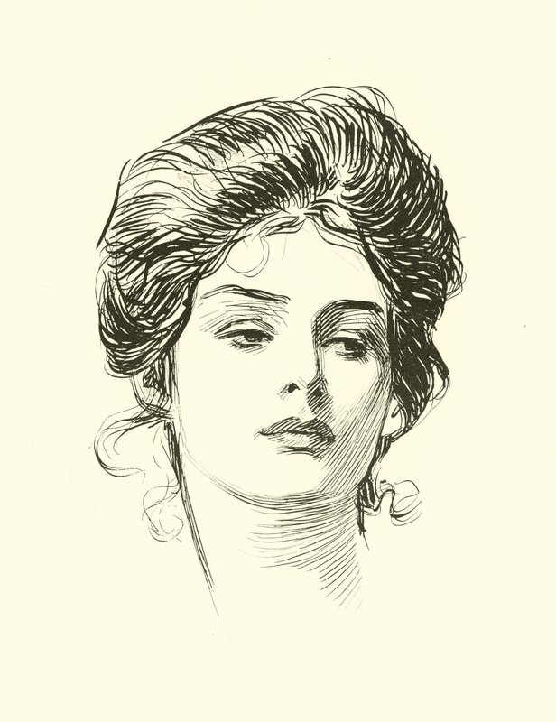 Illustrazione per La scala sociale da Charles Dana Gibson