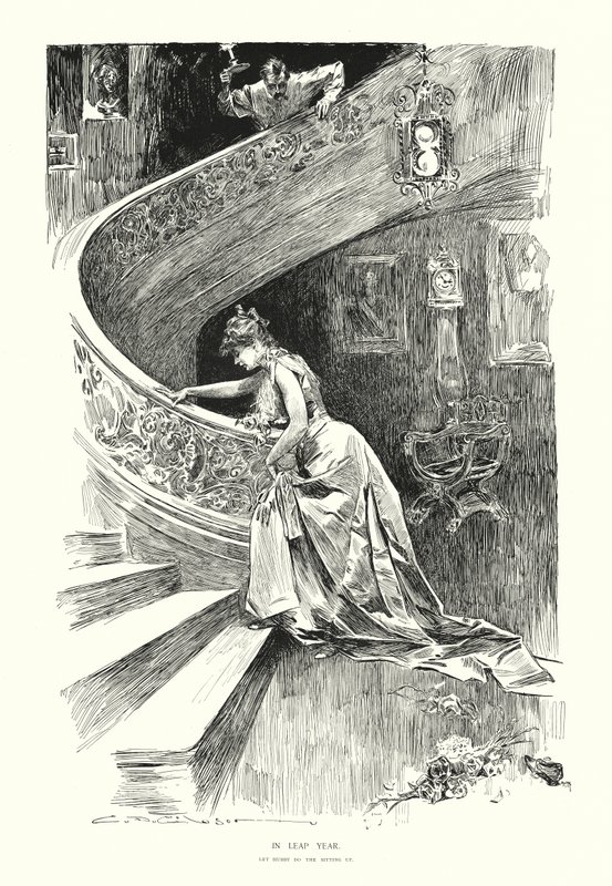 Anno bisestile da Charles Dana Gibson