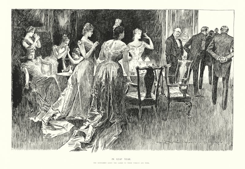 Anno bisestile da Charles Dana Gibson