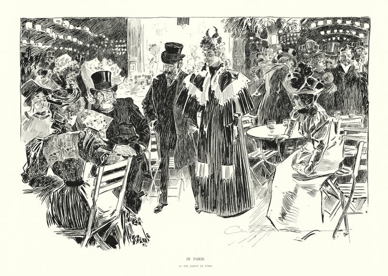 A Parigi da Charles Dana Gibson