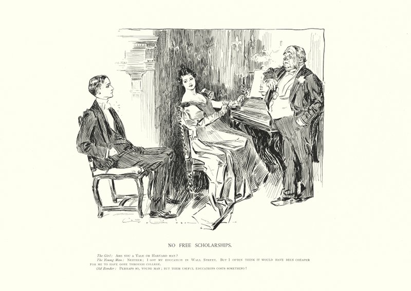 Nessuna borsa di studio gratuita da Charles Dana Gibson