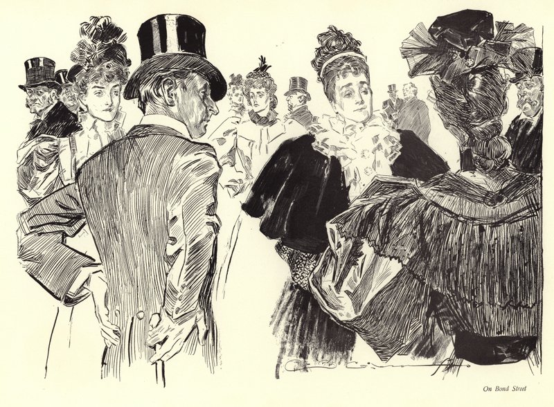 Su Bond Street da Charles Dana Gibson