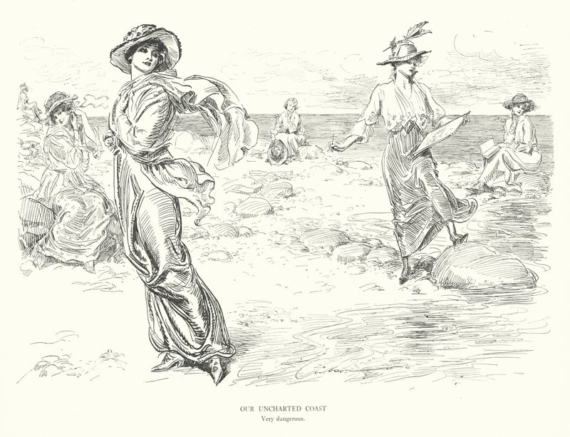 La nostra costa inesplorata, molto pericolosa da Charles Dana Gibson