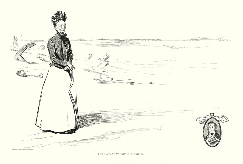 La ragazza che amava un marinaio da Charles Dana Gibson