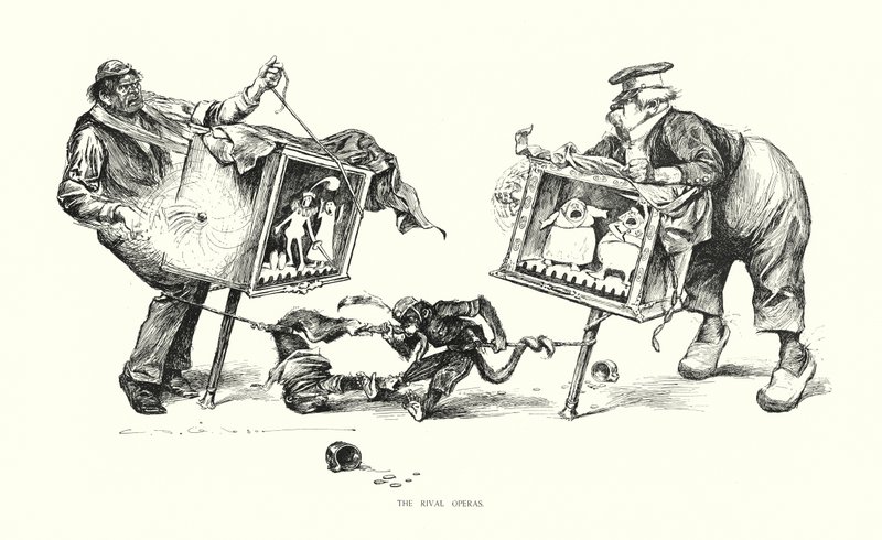 Le opere rivali da Charles Dana Gibson