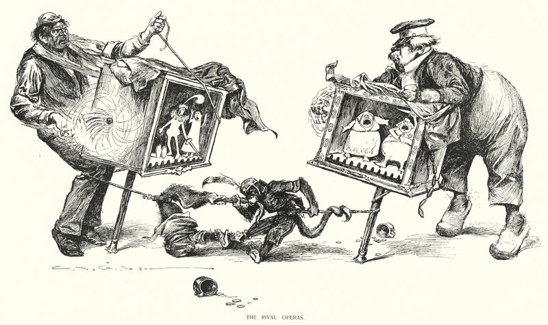 Le opere rivali da Charles Dana Gibson