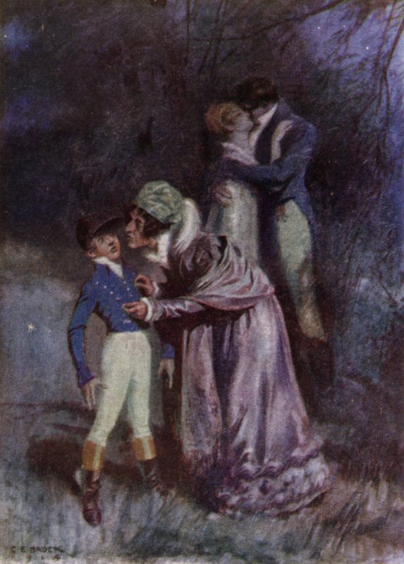 Illustrazione per The Amateur Gentleman di Jeffery Farnol da Charles Edmund (after) Brock