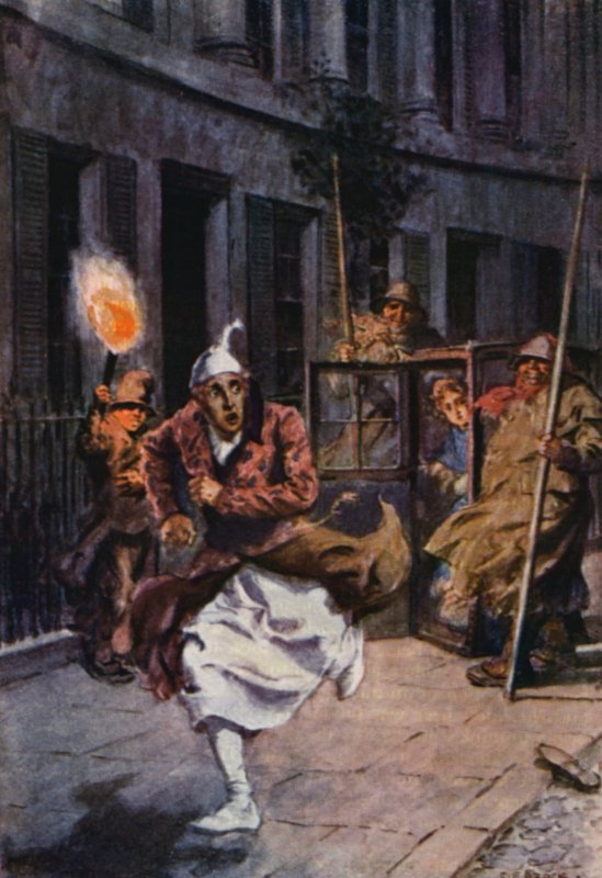 Illustrazione per Il Circolo Pickwick di Charles Dickens da Charles Edmund (after) Brock