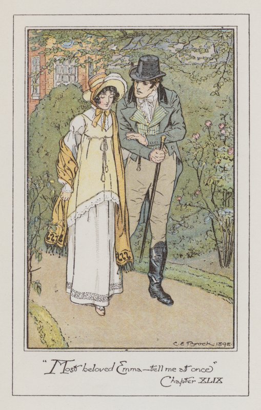 Illustrazione per Emma di Jane Austen da Charles Edmund Brock