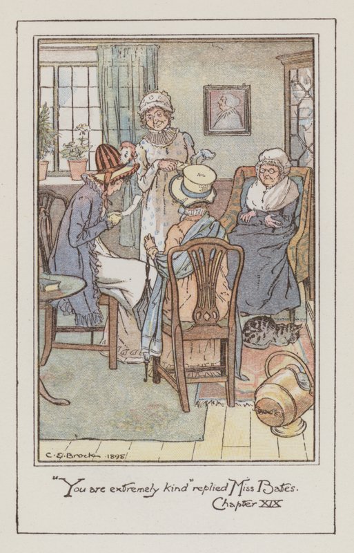 Illustrazione per Emma di Jane Austen da Charles Edmund Brock