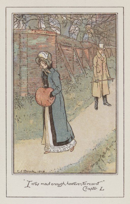 Illustrazione per Emma di Jane Austen da Charles Edmund Brock