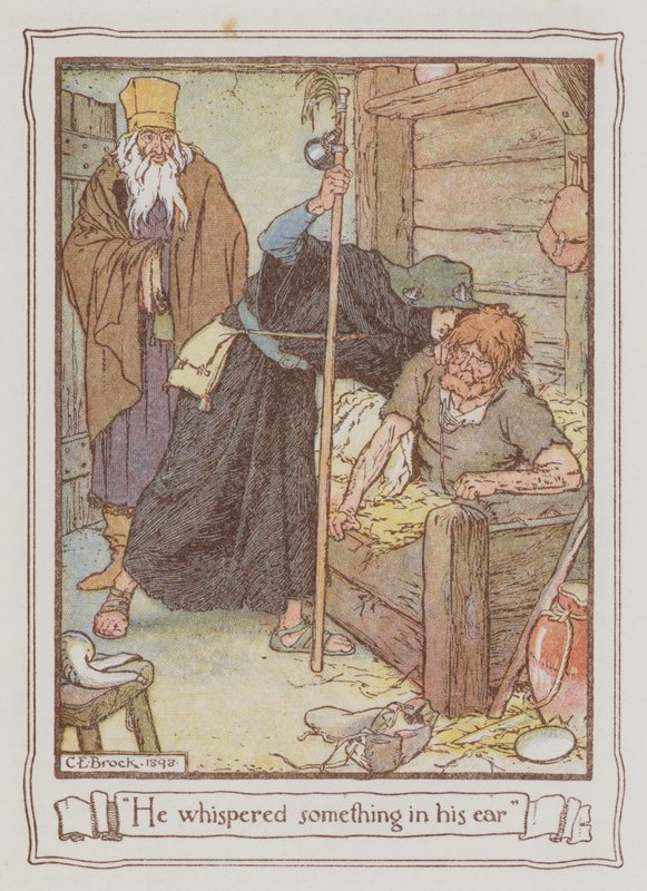 Illustrazione per Ivanhoe di Sir Walter Scott da Charles Edmund Brock