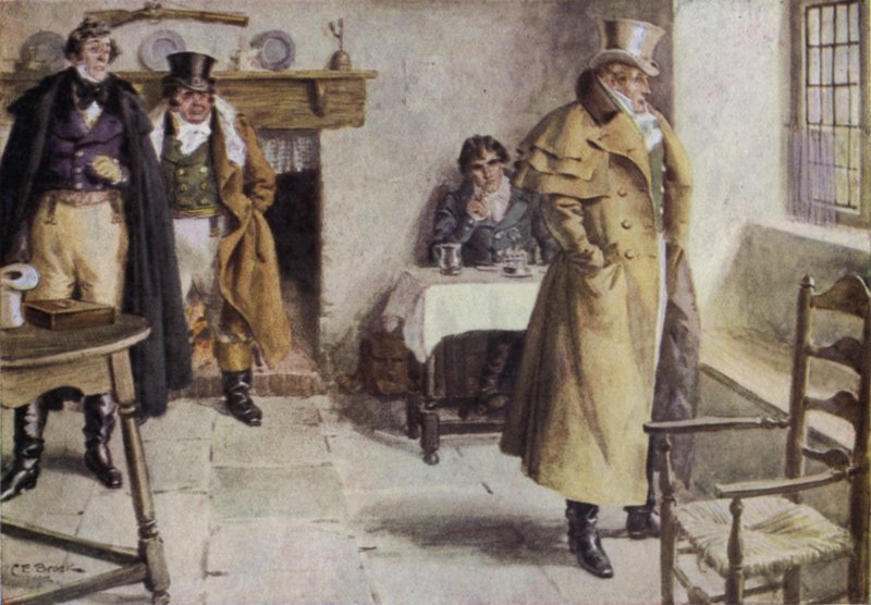Illustrazione per The Broad Highway a Romance of Kent da Charles Edmund Brock
