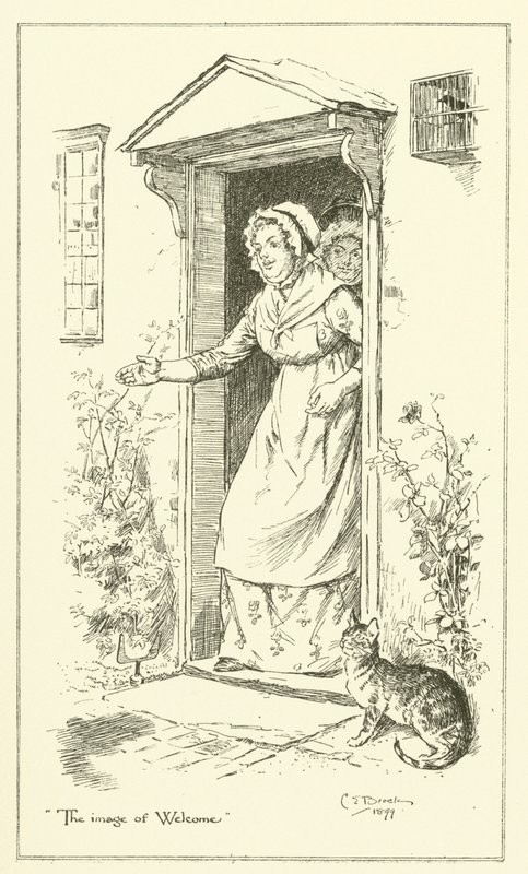 Illustrazione per Gli Essays of Elia di Charles Lamb da Charles Edmund Brock