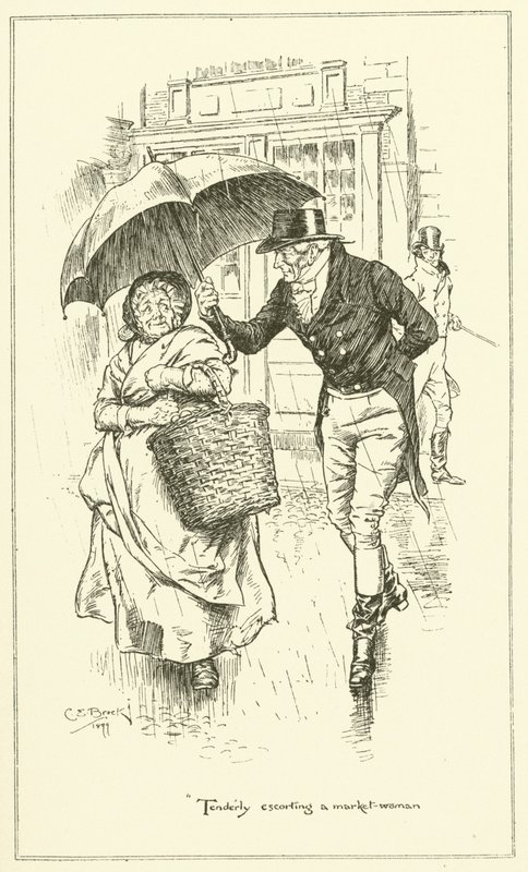 Illustrazione per The Essays of Elia di Charles Lamb da Charles Edmund Brock