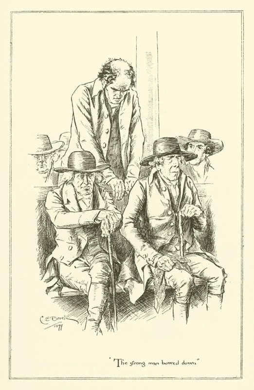 Illustrazione per The Essays of Elia di Charles Lamb (incisione) da Charles Edmund Brock
