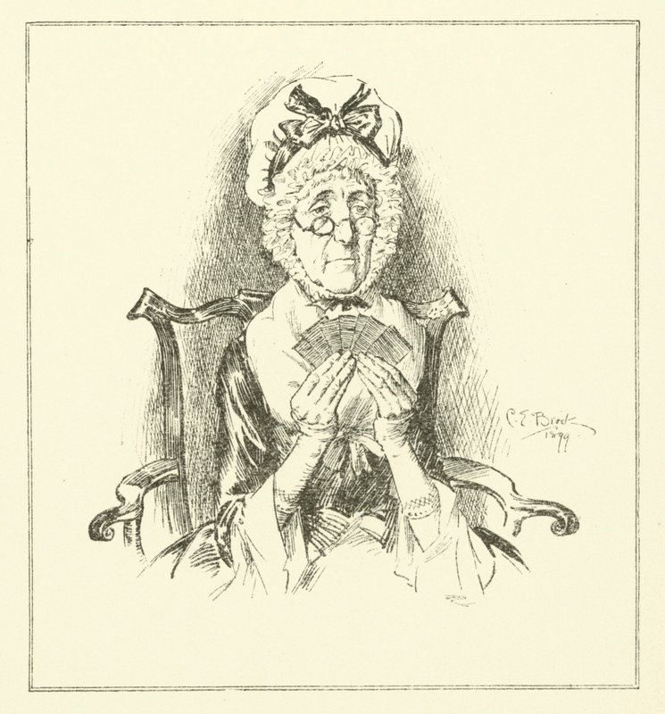 Illustrazione per The Essays of Elia di Charles Lamb da Charles Edmund Brock