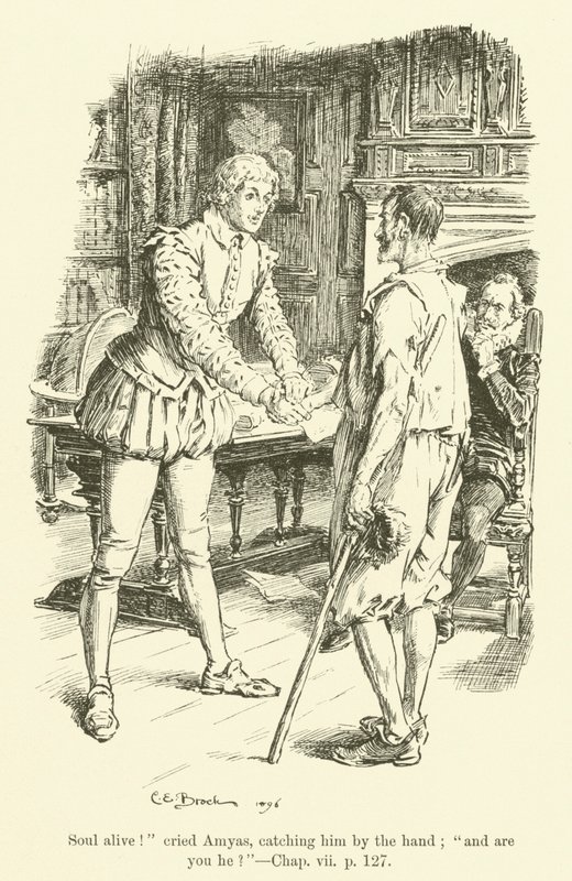 Illustrazione per Westward Ho! di Charles Kingsley (incisione) da Charles Edmund Brock