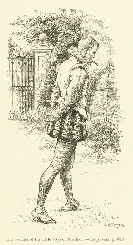 Illustrazione per Westward Ho! di Charles Kingsley (incisione) da Charles Edmund Brock