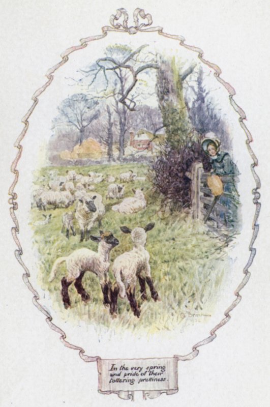 Nella piena primavera e orgoglio della loro traballante bellezza da Charles Edmund Brock