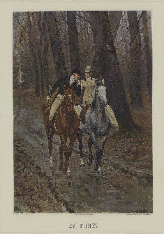 Nella Foresta da Charles Edouard Delort