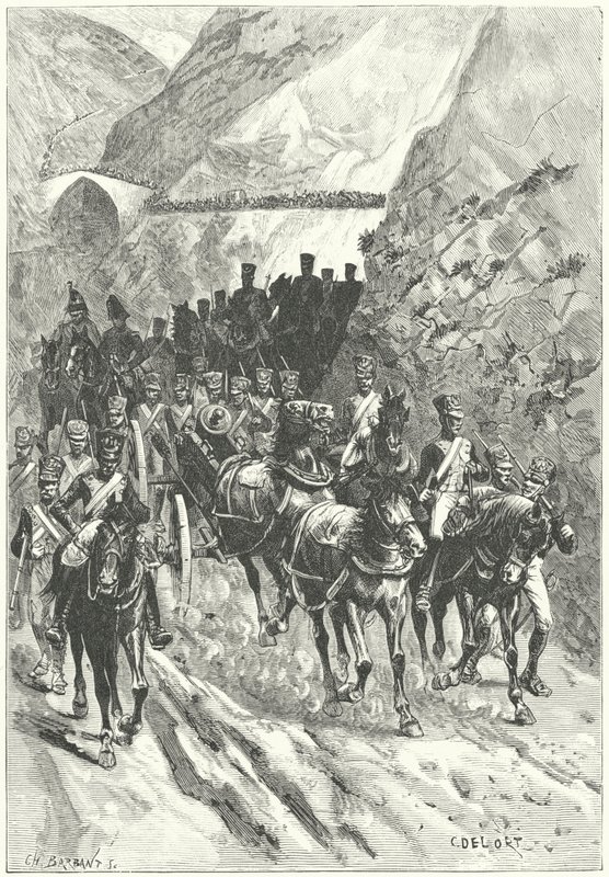 La ritirata di Massena a Ciudad Rodrigo da Charles Edouard Delort