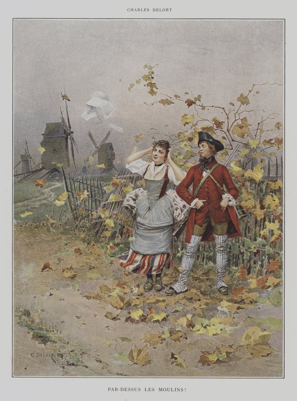 Sopra i mulini! da Charles Edouard Delort