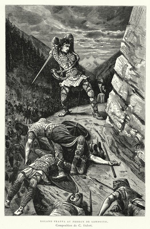 Roland Frappa al Perron De Sardoine da Charles Edouard Delort