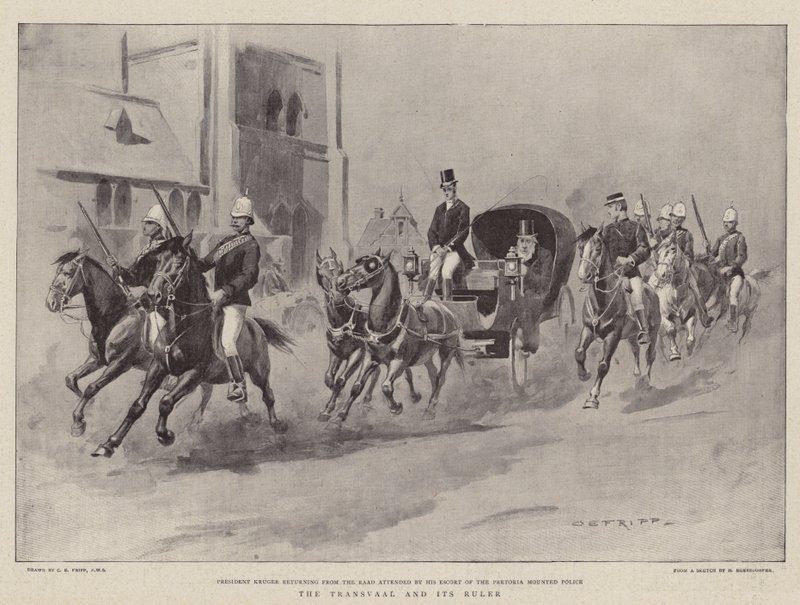 Il Transvaal e il suo sovrano da Charles Edwin Fripp