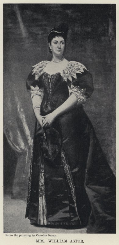 Mrs William Astor da Charles Emile Auguste Carolus Duran