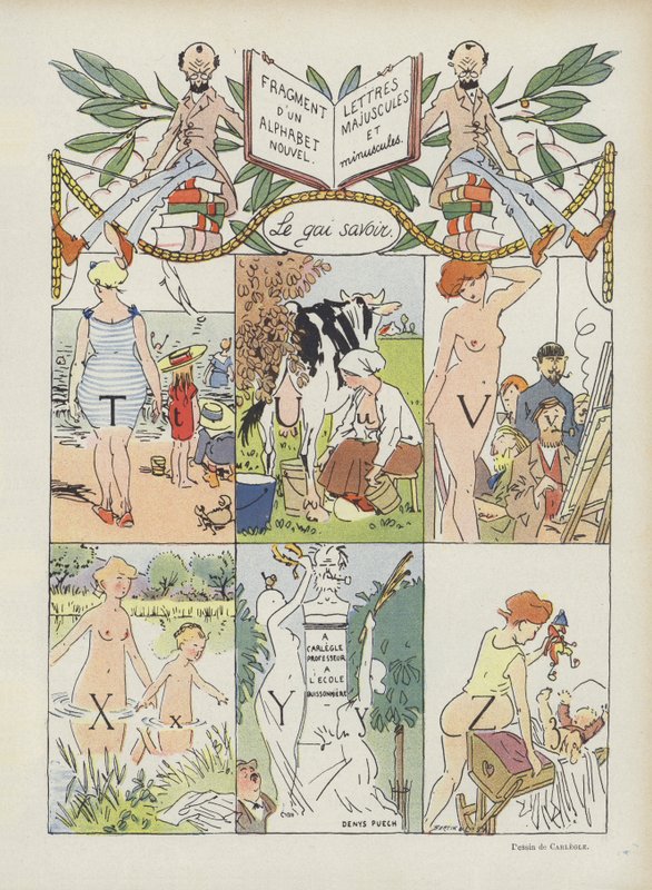 Illustrazione per Le Rire da Charles Emile Egli